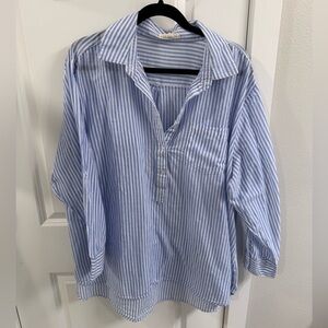 2x striped blouse